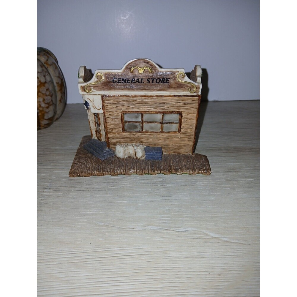 Castagna General Store Building 4in Tall 5in Long Made In Italy 1993 Vintage